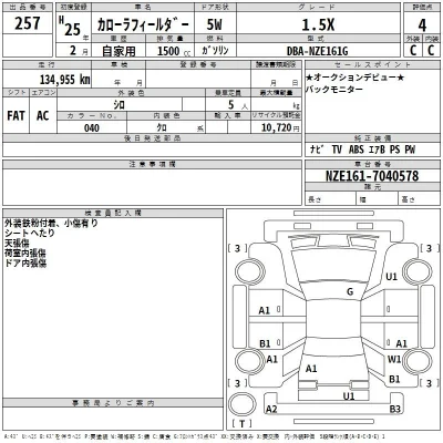 Toyota Corolla Fielder