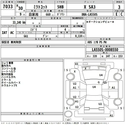 Daihatsu MIRA TOCOT