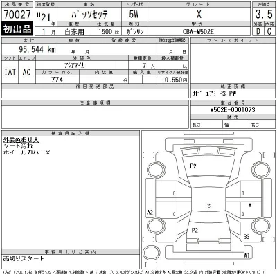 Toyota Passo Sette