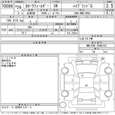 Toyota Corolla Fielder