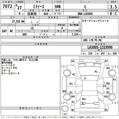 Daihatsu MIRA E S