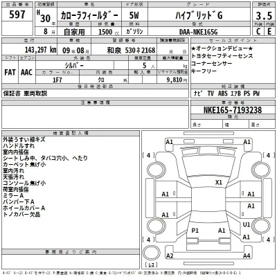 Toyota Corolla Fielder