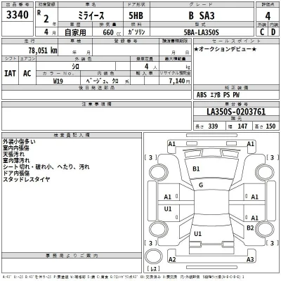 Daihatsu MIRA E S