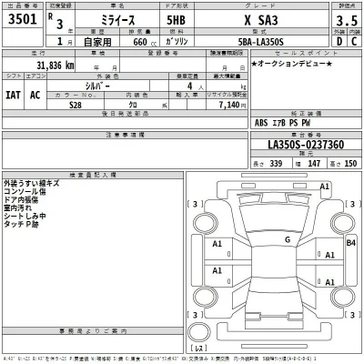 Daihatsu MIRA E S