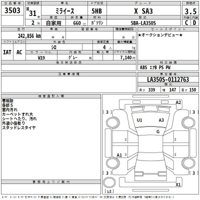 Daihatsu MIRA E S