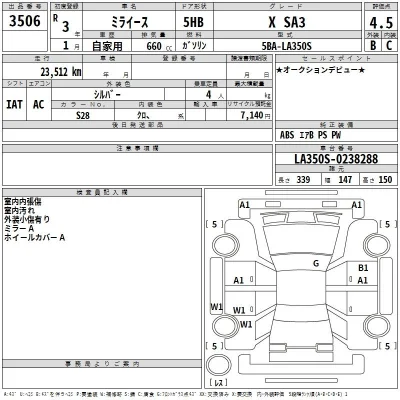Daihatsu MIRA E S