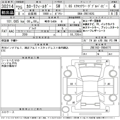 Toyota Corolla Fielder