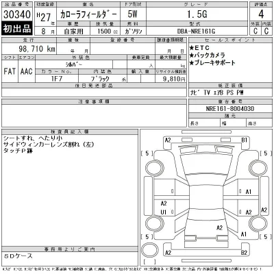 Toyota Corolla Fielder