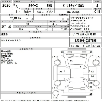 Daihatsu MIRA E S