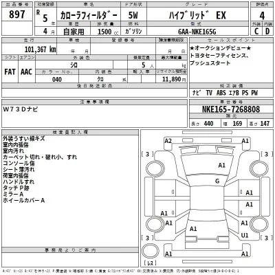 Toyota Corolla Fielder
