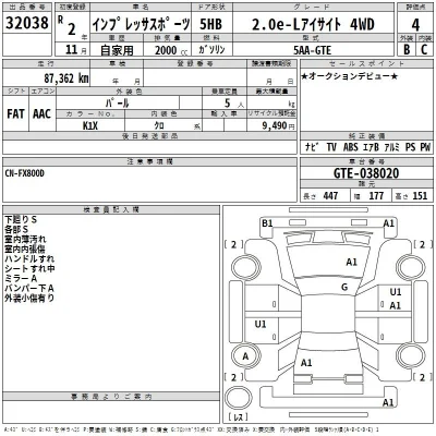 Subaru IMPREZA