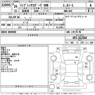 Subaru IMPREZA