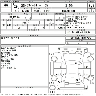 Toyota Corolla Fielder