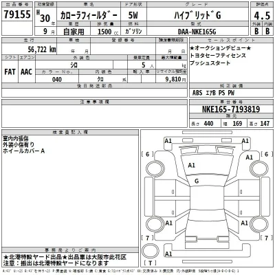 Toyota Corolla Fielder