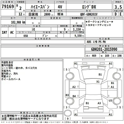 Toyota HiAce Van