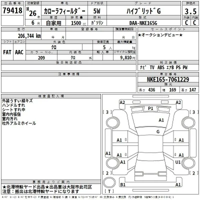 Toyota Corolla Fielder