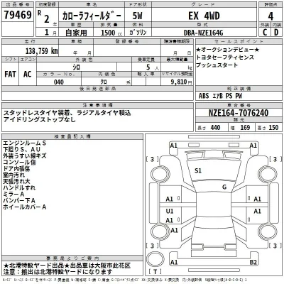 Toyota Corolla Fielder