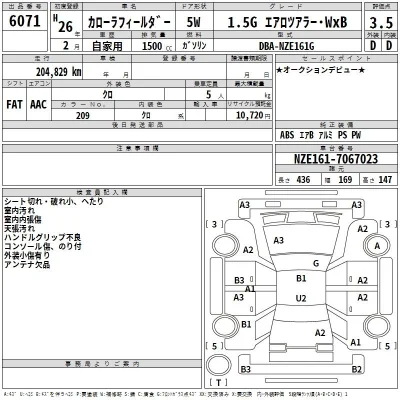 Toyota Corolla Fielder