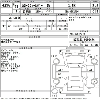 Toyota Corolla Fielder