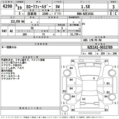 Toyota Corolla Fielder