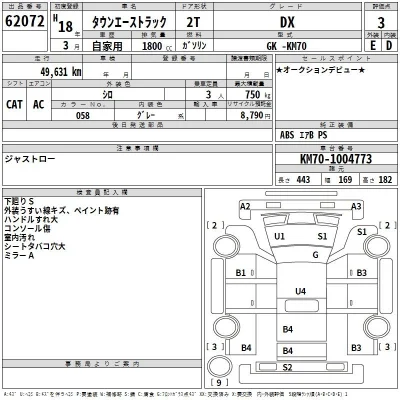 Toyota TownAce Truck
