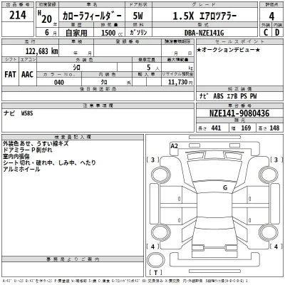 Toyota Corolla Fielder