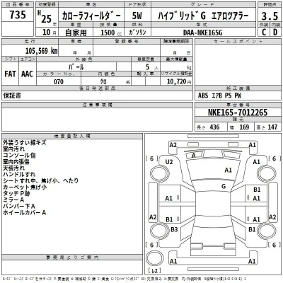 Toyota Corolla Fielder