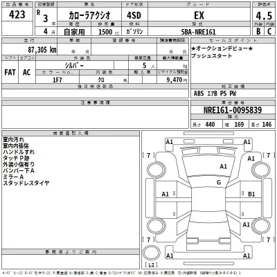 Toyota Corolla Axio