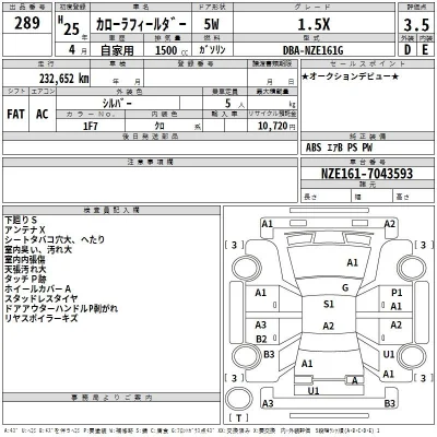 Toyota Corolla Fielder