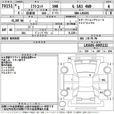 Daihatsu MIRA TOCOT