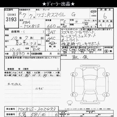 Suzuki WAGON R SMILE