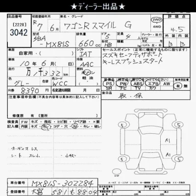 Suzuki WAGON R SMILE