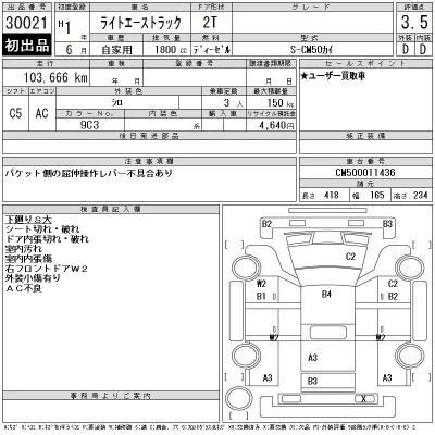 Toyota Lite Ace Truck