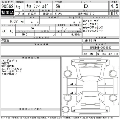 Toyota Corolla Fielder