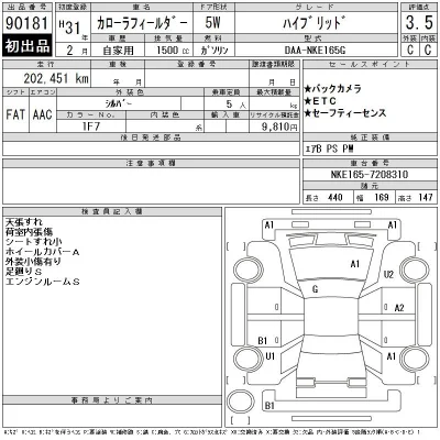 Toyota Corolla Fielder