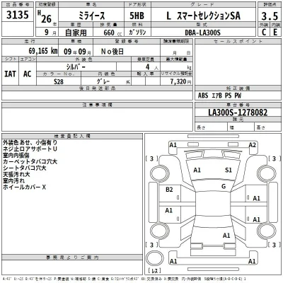 Daihatsu MIRA E S