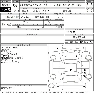 Subaru LEGACY