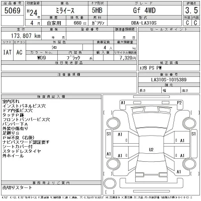 Daihatsu MIRA E S