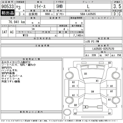Daihatsu MIRA E S