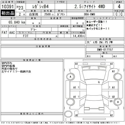 Subaru LEGACY B4