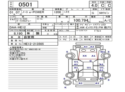Nissan NOTE