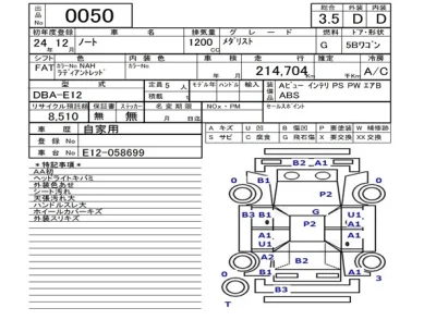 Nissan NOTE