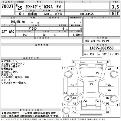 Daihatsu TANTO EXE