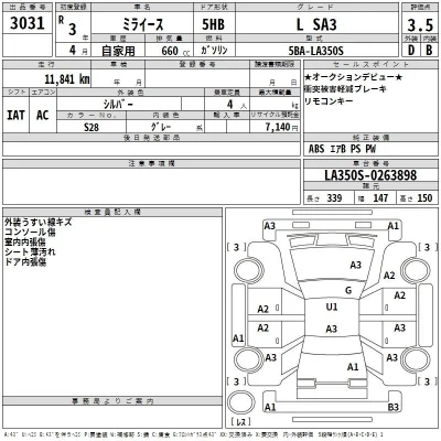 Daihatsu MIRA E S