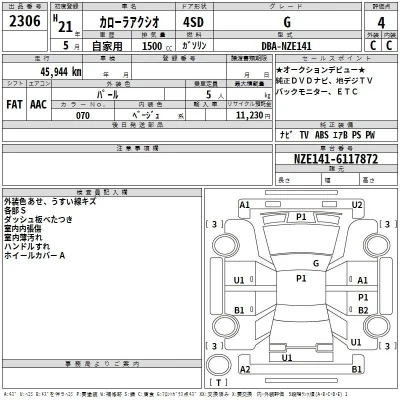 Toyota Corolla Axio