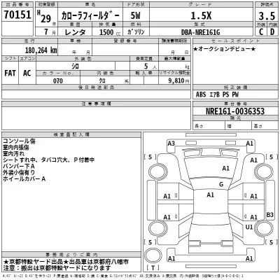 Toyota Corolla Fielder