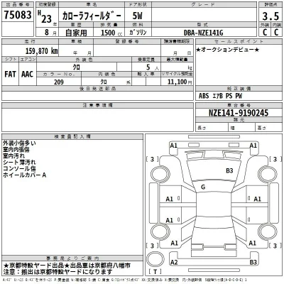Toyota Corolla Fielder