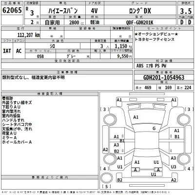 Toyota HiAce Van