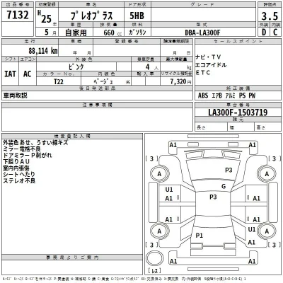 Subaru PLEO PLUS