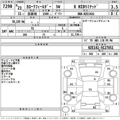 Toyota Corolla Fielder